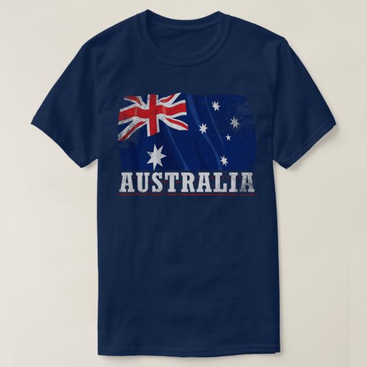 Australische vlag t-shirt (Design voorkant)