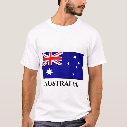 Australische vlag t-shirt (Voorkant)