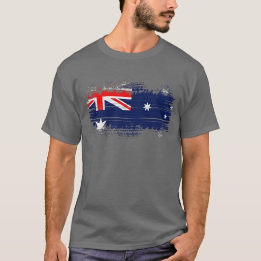Australische vlag t-shirt (Voorkant)