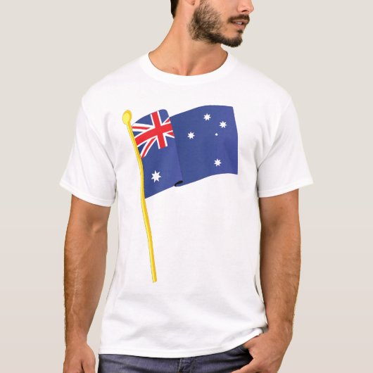 Australische vlag t-shirt (Voorkant)