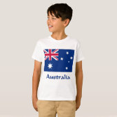 Australische vlag t-shirt (Voorkant volledig)