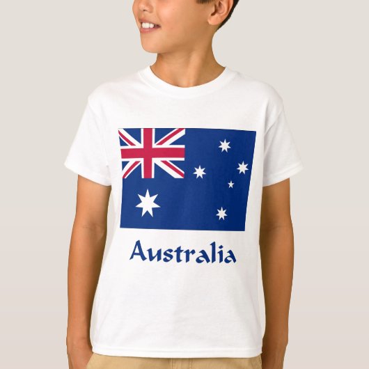 Australische vlag t-shirt (Voorkant)