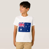 Australische vlag t-shirt (Voorkant volledig)