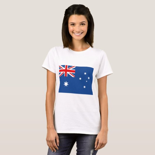 Australische vlag t-shirt (Voorkant volledig)