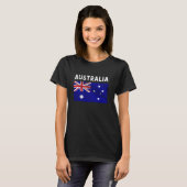 Australische vlag t-shirt (Voorkant volledig)