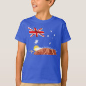 Australische vlag t-shirt (Voorkant)