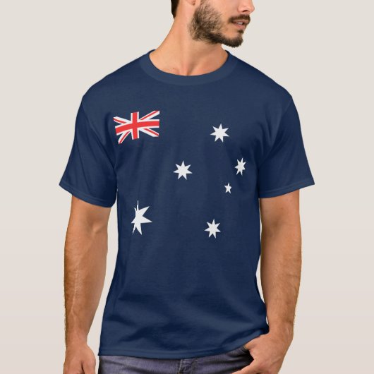 Australische vlag t-shirt (Voorkant)