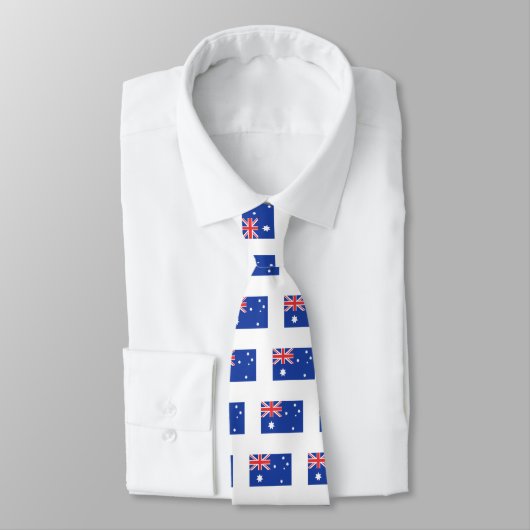 Australische vlag T-shirts en cadeautjes Stropdas (Gebonden)