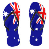 Australische vlag teenslippers (Voetbed)