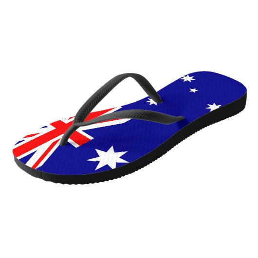 Australische vlag teenslippers (Schuin)