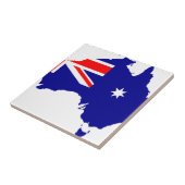 Australische vlag tegeltje (Zijkant)