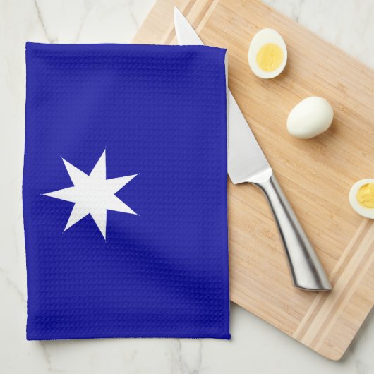 Australische vlag theedoek (Quarter Fold)