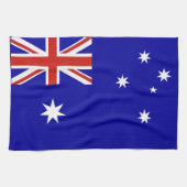 Australische vlag theedoek (Horizontaal)
