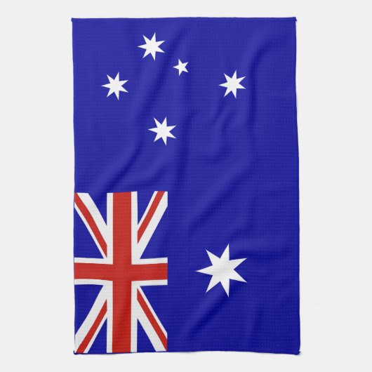 Australische vlag theedoek (Verticaal)