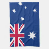 Australische vlag theedoek (Verticaal)