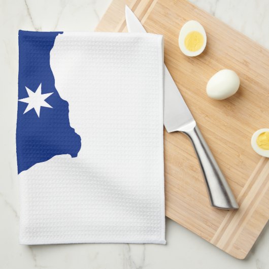Australische vlag theedoek (Quarter Fold)
