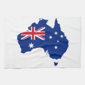 Australische vlag theedoek (Horizontaal)