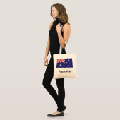 Australische vlag tote bag (Voorkant (model))
