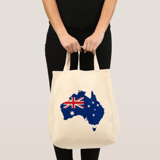 Australische vlag tote bag (Voorkant (product))