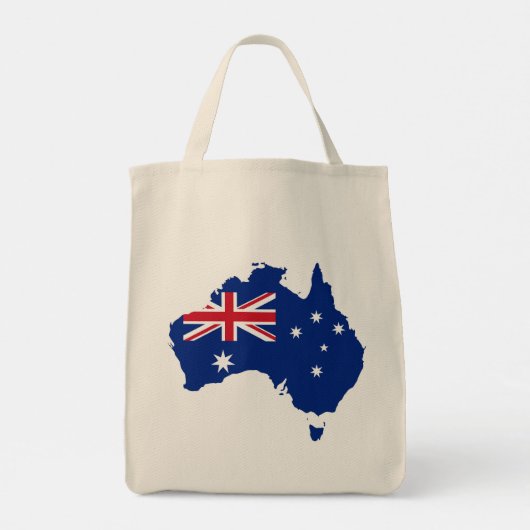 Australische vlag tote bag (Achterkant)