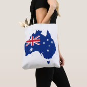 Australische vlag tote bag (Dichtbij)