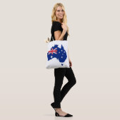 Australische vlag tote bag (Op model)
