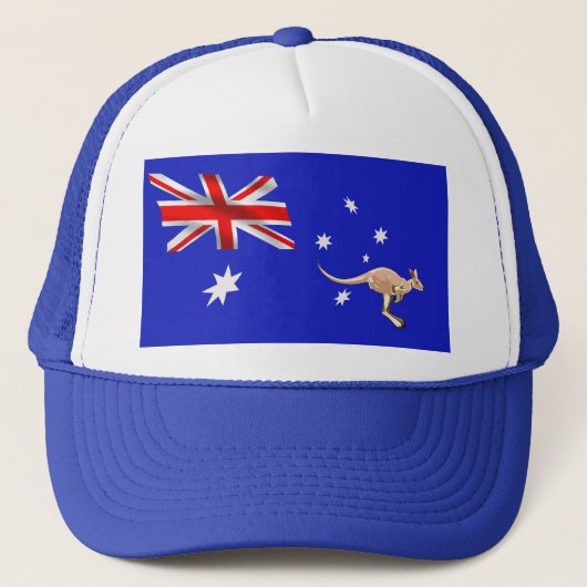 Australische vlag trucker pet (Voorkant)