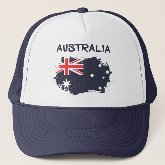 Australische vlag trucker pet (Voorkant)