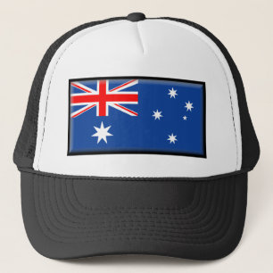 Australische vlag trucker pet