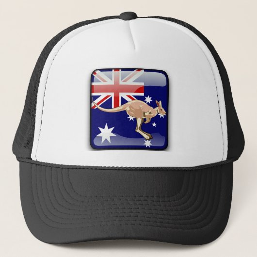 Australische vlag trucker pet (Voorkant)
