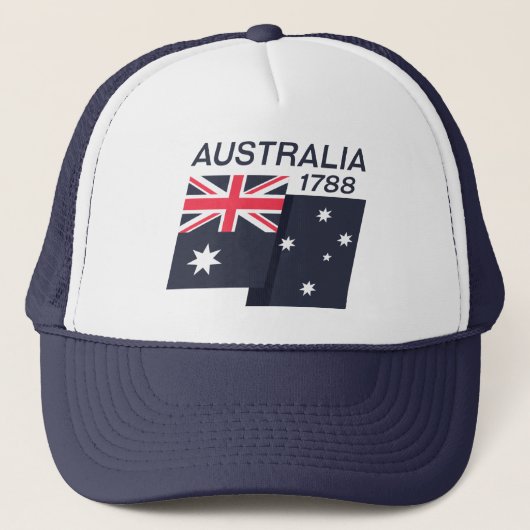 Australische vlag trucker pet (Voorkant)