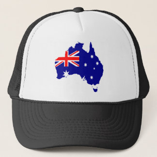 Australische vlag trucker pet