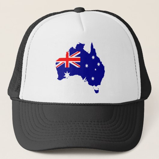 Australische vlag trucker pet (Voorkant)