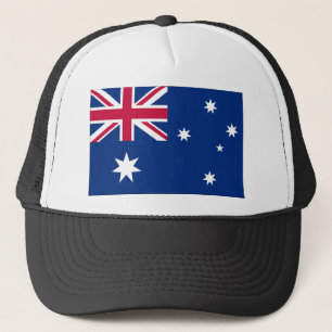 Australische vlag trucker pet
