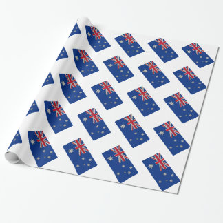 Australische vlag — unieke oorspronkelijke kunst cadeaupapier