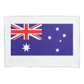 Australische vlag van Australische vlaggenpelzen Kussensloop (Voorkant)