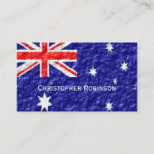 Australische vlag visitekaartje (Voorkant)