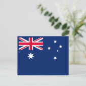 Australische vlag, vlag van Australië Briefkaart (Staand voorkant)