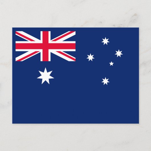 Australische vlag, vlag van Australië Briefkaart (Voorkant)