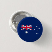 Australische vlag, vlag van Australië Ronde Button 3,2 Cm (Voorkant /achterkant)