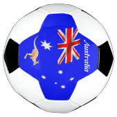 Australische vlag voetbal (Gedraaid)