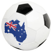 Australische vlag voetbal (Drie kwart)