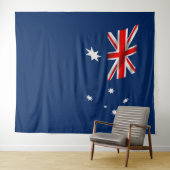 Australische vlag wandkleed (In Situ (horizontaal))
