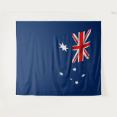 Australische vlag wandkleed (Voorkant (horizontaal))