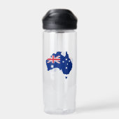 Australische vlag waterfles (Achterkant)