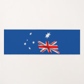 Australische vlag yogamat (Voorkant (horizontaal))