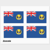 Australische vlag Zuid-Australië Rechthoekige Sticker (Vel)