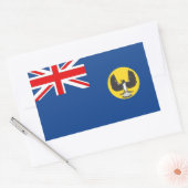Australische vlag Zuid-Australië Rechthoekige Sticker (Envelop)