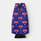 Australische vlagflessenkoelers voor Australië Dag Flesjeskoeler (Achterkant)