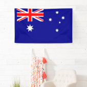Australische vlaggenbanner spandoek (Insitu)